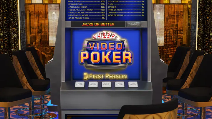 First Person Video Poker game cover