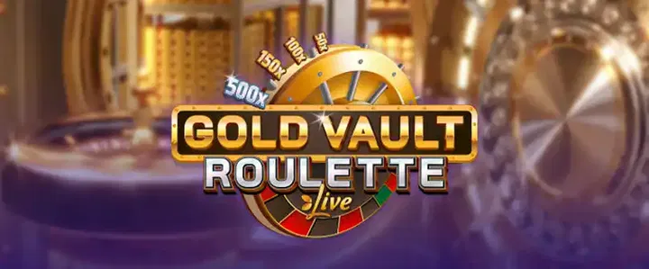Live Gold Vault Roulette game cover
