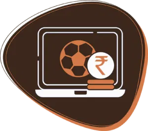 Sports betting online illustration